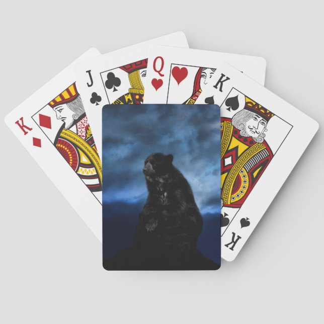 Jeu De Cartes Ours noir (dos)