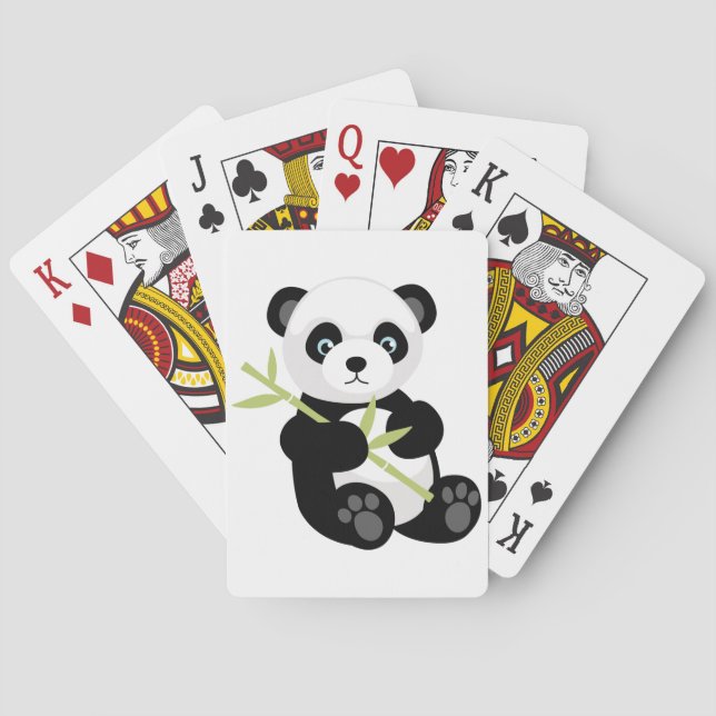 Jeu De Cartes Ours panda (dos)