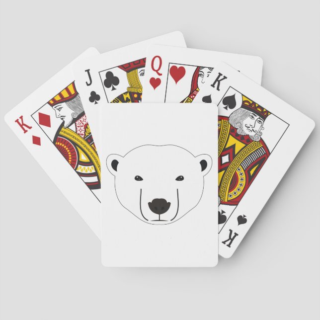 Jeu De Cartes Ours polaire (dos)