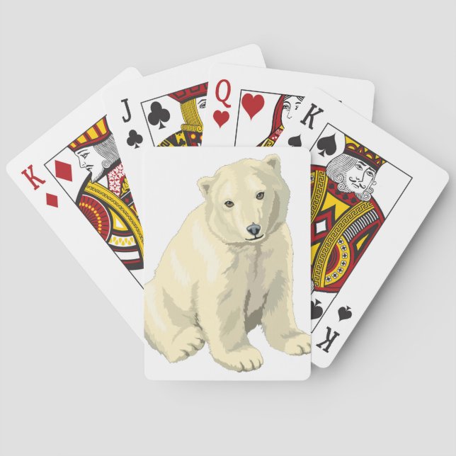 Jeu De Cartes Ours polaire câlin (dos)