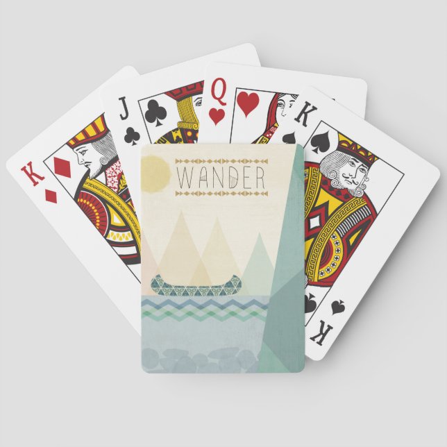 Jeu De Cartes Outdoor Geo III | Wander (dos)