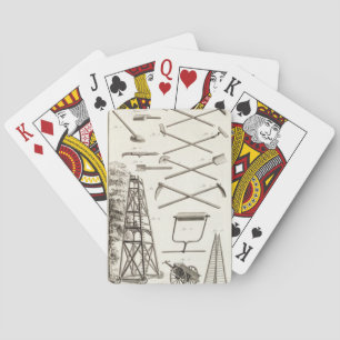 Jeu De Cartes Outils de jardinage et une plateforme de taille mo