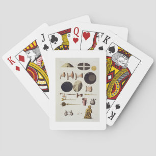 Jeu De Cartes Outils et artefacts Inca, Pérou, de 'Le Costume A
