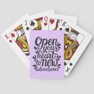 Jeu De Cartes Ouvrez votre coeur à de nouvelles aventures