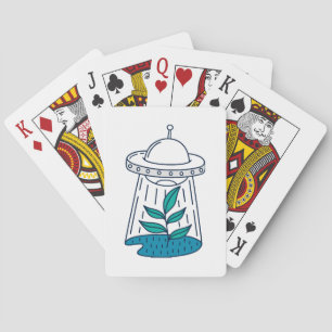 Jeu De Cartes OVNI Alien