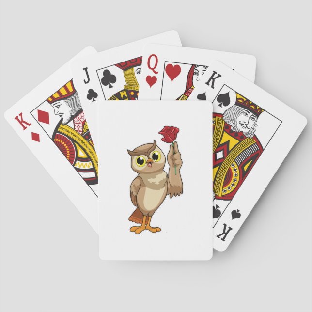 Jeu De Cartes Owl (dos)