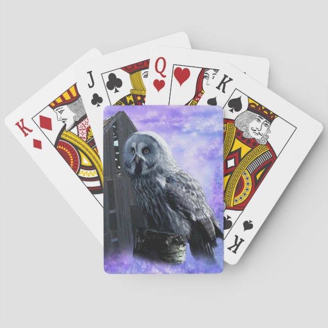 Jeu De Cartes Owl Barn Shed (dos)