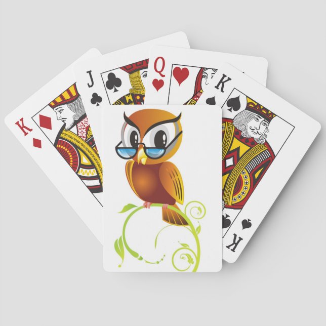 JEU DE CARTES OWL STERN (dos)