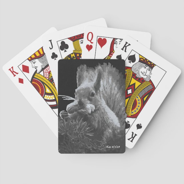 Jeu De Cartes Paddy Cake, écureuil (dos)