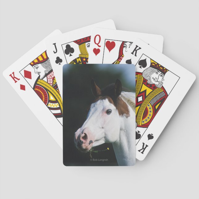 Jeu De Cartes Paint Horse Headshot 3 (dos)