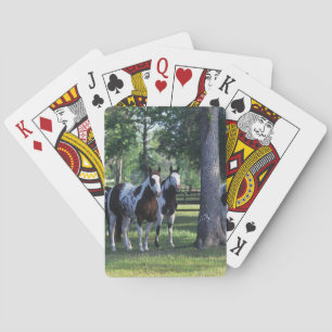 Jeu De Cartes Paint Horses in the Trees