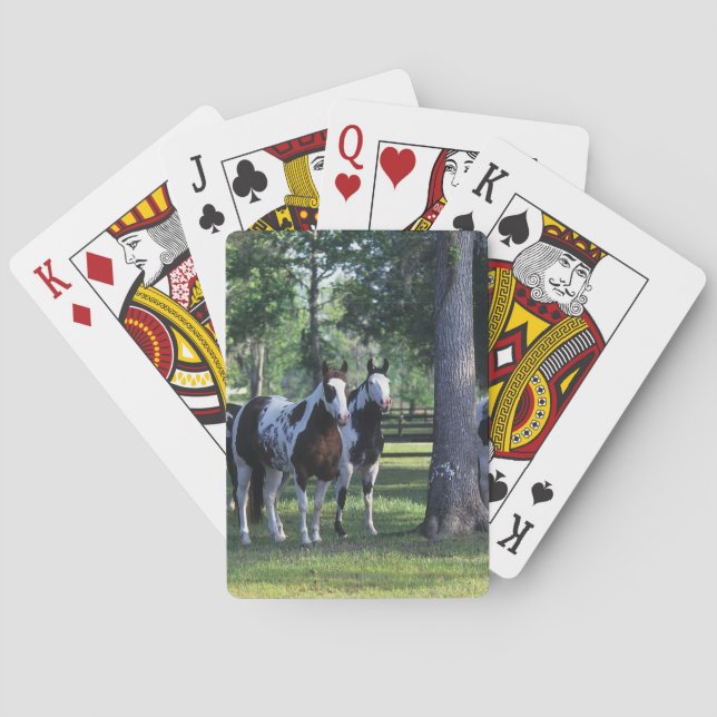 Jeu De Cartes Paint Horses in the Trees (dos)