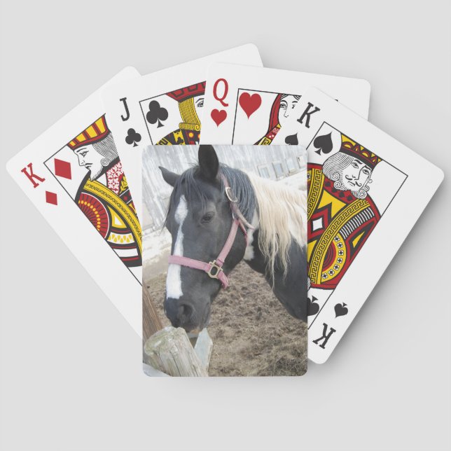 Jeu De Cartes Paint Pinto Horse (dos)