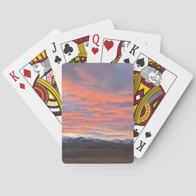 Jeu De Cartes Painted Sky Playing Cards (dos)