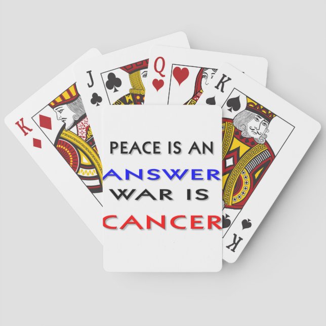 Jeu De Cartes Paix (dos)