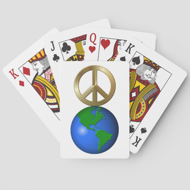 Jeu De Cartes Paix sur Terre (dos)