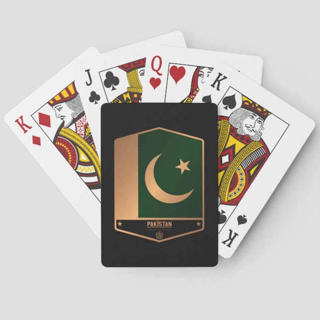 Jeu De Cartes Pakistan (dos)