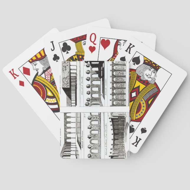 Jeu De Cartes Palisade designs from 'Theory and Practice of Gar (dos)