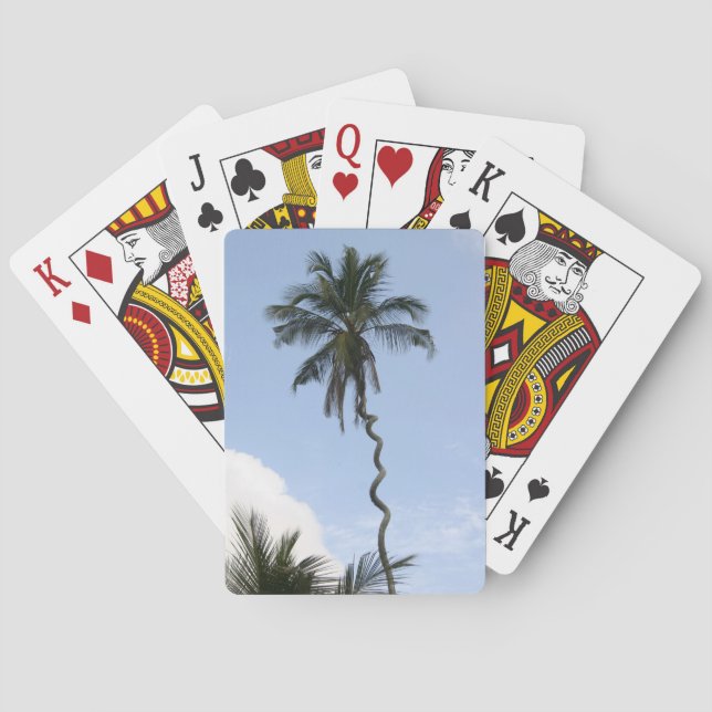 Jeu De Cartes Palme de vis à vis (dos)
