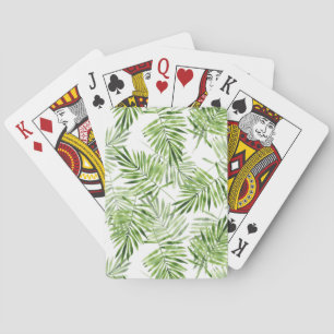 Jeu De Cartes Palmettes vertes