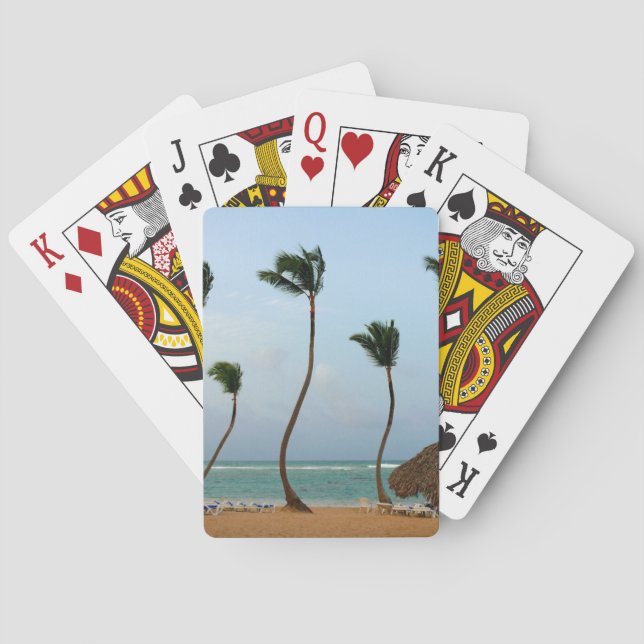 Jeu De Cartes Palmier de plage (dos)