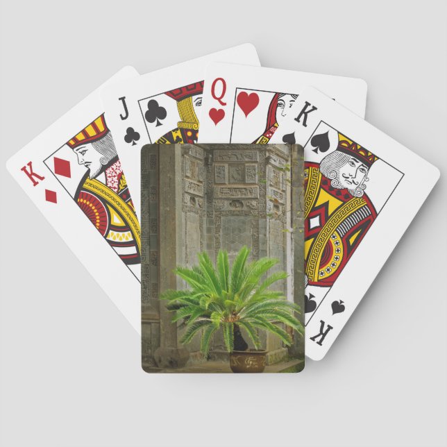 Jeu De Cartes Palmier | Hongcun, Chine (dos)