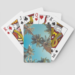 Jeu De Cartes Palmiers au cru tropical de plage