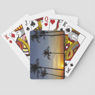 Jeu De Cartes Palmiers et coucher de soleil, Mindil Beach