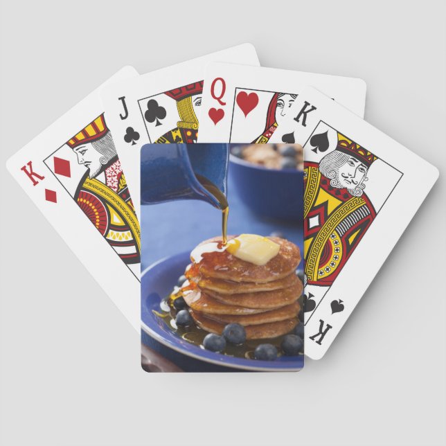 Jeu De Cartes Pancakes au sirop et aux bleuets (dos)