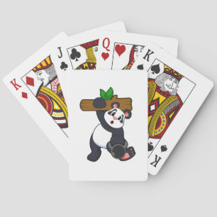 Jeu De Cartes Panda avec bois à l'entraînement Force