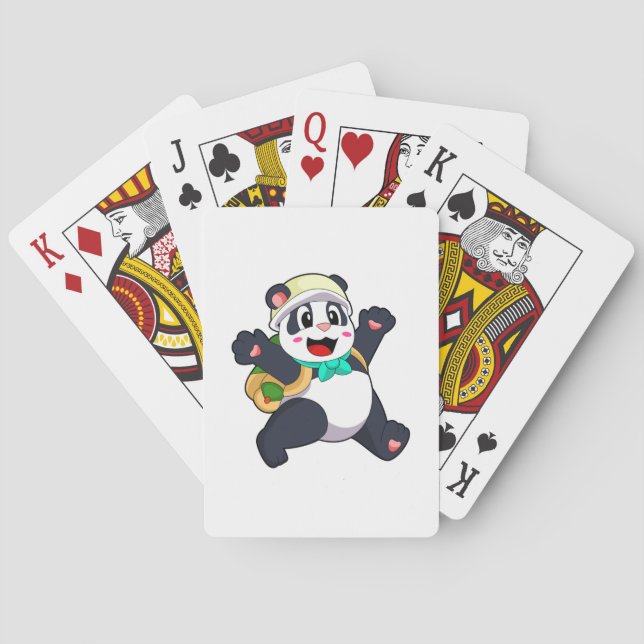 Jeu De Cartes Panda comme étudiant (dos)