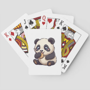 Jeu De Cartes Panda mange un biscuit