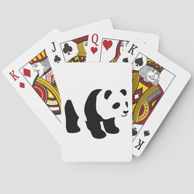 Jeu De Cartes Panda mignon (dos)