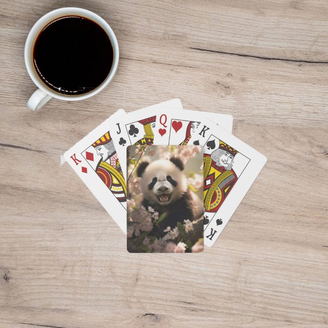 Jeu De Cartes Panda Ours Photo Lecture Cartes (Créateur téléchargé)