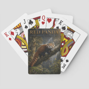 Jeu De Cartes Panda roux Forêt himalayenne ANIMAUX