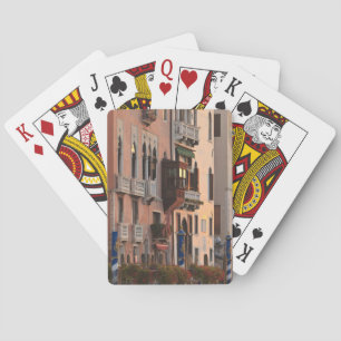 Jeu De Cartes paniers de fleurs et détails ornés du Palais, Ital