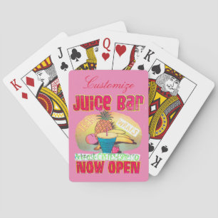 Jeu De Cartes Panneau Barre de jus Thunder_Cove