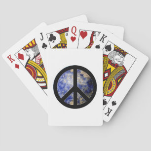 Jeu De Cartes Panneau de Paix Jouer aux cartes