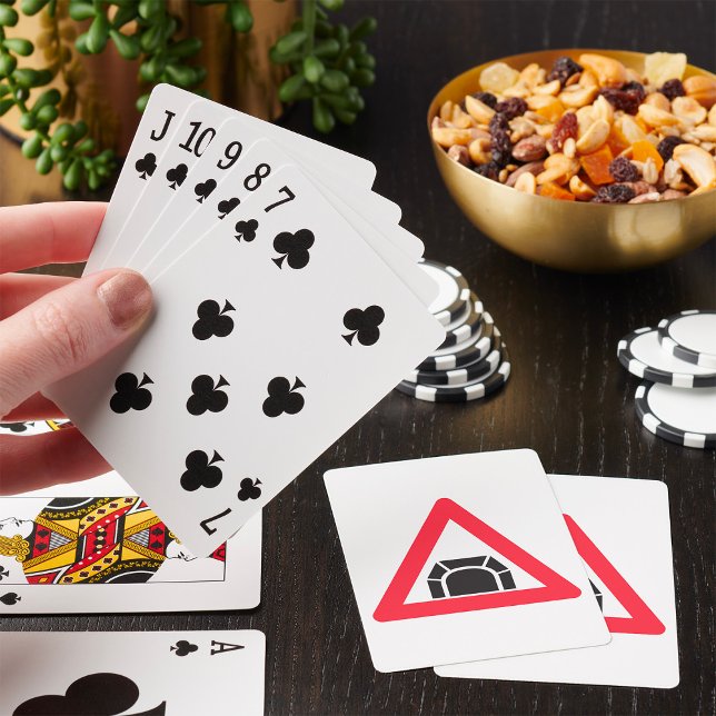 Jeu De Cartes Panneau de signalisation de tunnel Symbole de la c (Créateur téléchargé)