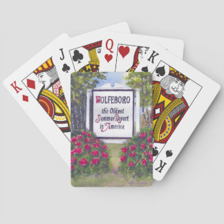 Jeu De Cartes Panneau NH Wolfeboro
