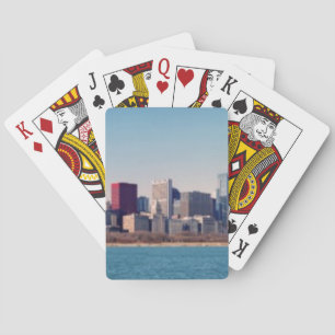 Jeu De Cartes Panorama de l'horizon de Chicago