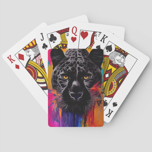 Jeu De Cartes Panther Animal Discovery Adventure Nature Planet E (dos)