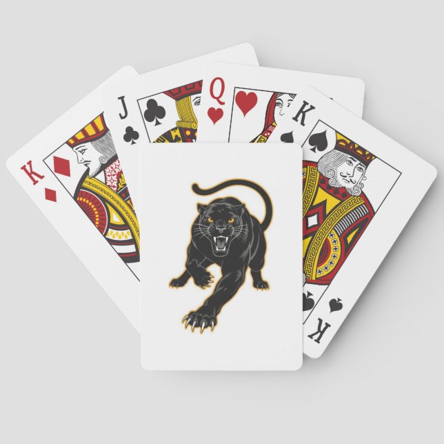 Jeu De Cartes Panther Spirit Cartes de Jeu Luxe (dos)