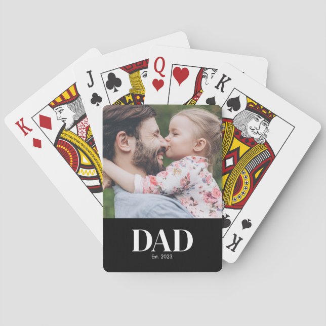 Jeu De Cartes Papa a établi la photo (dos)