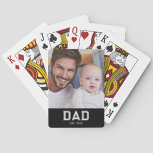 Jeu De Cartes Papa a établi une photo noire audacieuse
