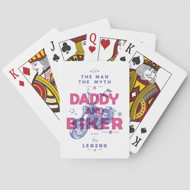 Jeu De Cartes Papa et moker l'homme le mythe la légende (dos)