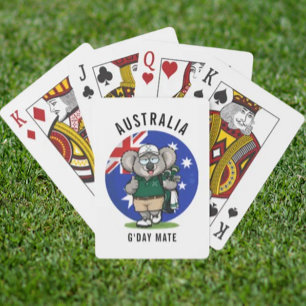 Jeu De Cartes Papa golfeur koala australien