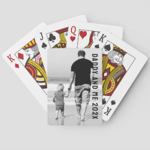 Jeu De Cartes papa + moi photo Fête des pères complète