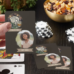 Jeu De Cartes Papa Poker Papa personnalisé avec photo