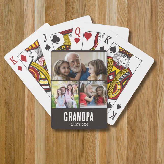 Jeu De Cartes Papapa a établi le script grunge noir 3 photo (Créateur téléchargé)